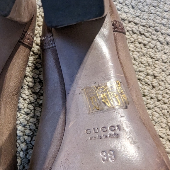 Gucci Saddle Soft Tamponato New Fango - Picture 8 of 12